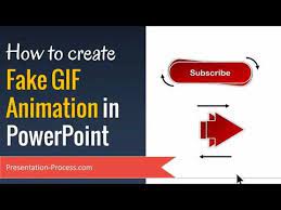 How To Create Fake Gif Animation In Powerpoint Youtube Powerpoint Powerpoint Slide Designs Gif For Powerpoint