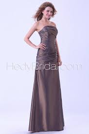 Sheath Floor Length Taffeta Bridesmaid Dress 126 00 Cheap Prom Dresses Uk Bridesmaid Dresses Strapless Prom Dresses Canada
