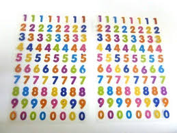 Make your own stickers for promotional use. Coloured Numbers Stickers Kids Labels For Craft Decoration Card Making Buy Online In India At Desertcart In Productid 53420170
