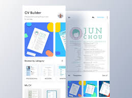 Senior ui developer with 5+ years experience and specialization in android app development. Ezy Cv Builder App Home Editor Cv Maker Cv Builder App Home
