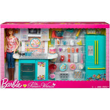 Barbie Pioneer Woman Ree Drummond Kitchen Playset With Cooking Chef Doll Walmart Com Barbie Kitchen Barbie Playsets Barbie Doll Set
