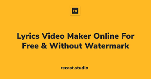 Check spelling or type a new query. Lyrics Video Maker Online For Free Without Watermark In 2021 Video Editor Music Visualization Video Online