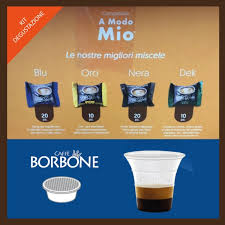 Nera, insostituibile per chi ama il. Kit Degustazione 60 Capsule Caffe Borbone Don Carlo Compatibile A Modo Mio Il Gusto Che Cerchi