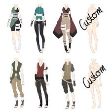 Outfit Designs Ninja Outfit Drawing Clothes Anime Outfits