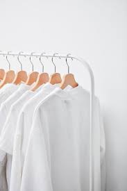 And when not in use racks collapse under an attractive top shelf that can hold supplies or decorative. Adjective Milky White Peddling Hanging White Clothes Bergenpianostudio Com