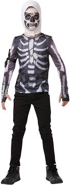 Check spelling or type a new query. Small Rubies Offizielles Fortnite Skull Trooper Kostum Kit Gaming Skin 140 Cm Fun Bekleidung Bekleidung Suenaacampo Com