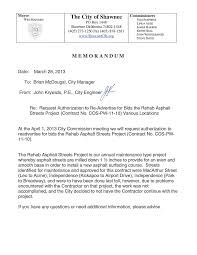 AGENDA BOARD OF CITY COMMISSIONERS April 1, 2013 AT 6:30 P.M. COMMISSION  CHAMBERS AT CITY HALL SHAWNEE, OKLAHOMA 1. 2. a. b. c.