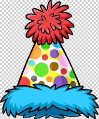 Club Penguin Party Hat Png Artwork Balloon Beak Birthday Cap Penguin Party Birthday Hat Birthday Hat Png