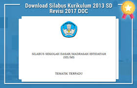 Silabus k13 revisi 2017 pembiakan tanaman vegetatif genap. Download Silabus Kurikulum 2013 Sd Revisi 2017 Doc Rpp K13