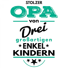 Die kleinen geschäftigen finger, die sich stets bewegen und kleine, staunende augen, die noch viel zu schwer sind um sie richtig offen zu halten. Stolzer Opa 3 Enkelkinder Kissen 40x40 Cm Spruch Geschenk Idee Geburt Baby Enkel Ebay