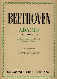 Ludwig van beethoven — sonata no. Sonata Op 27 N 2 Al Chiaro Di Luna Edizioni Curci Catalogo 004988ec
