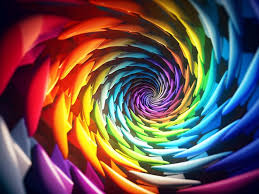 El patrón en espiral crea un fascinante telón de fondo con círculos de  colores | Imagen Premium generada con IA
