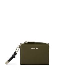 Billetera Rectangular Berta Verde Oscuro