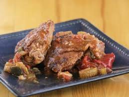 Chicken Thigh Fricassee Recipe Food Network Recipes Healthy Meat Recipes Chicken Thighs