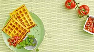 Am besten auf mittlerer temperatur. Mit Kase Lachs Oder Gemuse Herzhafte Waffeln Als Snack Genuss