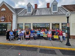 Putting in some work for our candidates