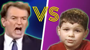 Who IS the better unintentional singer? The "Did You Ever Have A Dream  Kid?" Or Bill O'Reilly screaming at his staff!