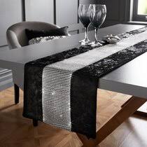 Free delivery and returns on ebay plus items for plus members. Black Table Runners You Ll Love Wayfair Co Uk