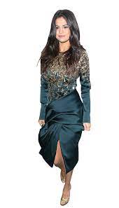 Selena Gomez Blue Dress Png Image Blue Dresses Dresses Selena Gomez