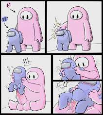 among us blue (among us) cum inside fall guy fall guys height  difference large insertion large penis latex petthepeepo stomach bulge  stomach deformation what 