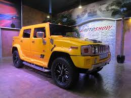 While you are getting an oil change, make sure the mechanic checks the air filter, tops off all fluids and checks the tire pressure. Used 2005 Hummer H2 Sut Supercharged H2 Sut For Sale Sold Auto Show Sales And Finance Stock Scv2902