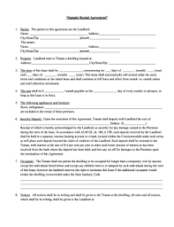 A master lease agreement allows a tenant to further sublease his space to include all of the rights specified within the original contract. Printable Lease Agreement Fill Online Printable Fillable Blank Pdffiller