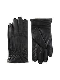 Isotoner Isotoner Mens Smartouch Leather Quilted Gloves Walmart Com