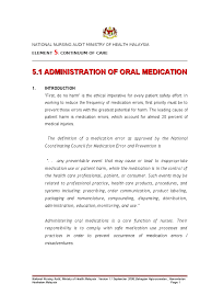 Other states use different exams. Adm Of Oral Medication Sep 08 Edited 3 Dec 2008 Medical Error Dose Biochemistry