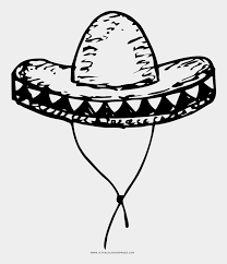 Color in this picture of a sombrero and maracas and others with our library of online coloring pages. Sombrero Coloring Page Cliparts Cartoons Jing Fm