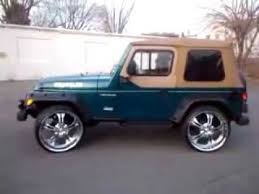 I personally like 16 wheels for the jeep and wanted to go to 35's so off with the stockers for aftermarket goodies! Jeep Wrangler On 24 Youtube
