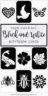 Black And White Baby Flash Cards Pdf Free Visual Stimulation For Your Infant In 2020 Baby Flash Cards High Contrast Images Black And White Baby