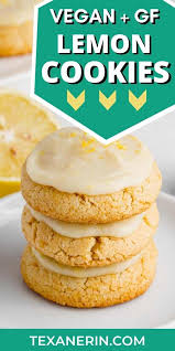 Just to warn you, better don't do this while you're hungry… for the vegan orange cinnamon christmas cookies you only need 7 ingredients: Gluten Free Lemon Cookies That Are Also Vegan Paleo Easy To Make And Have A Delicious Fros Vegan Gluten Free Desserts Vegan Cookies Vegan Gluten Free Cookies