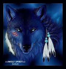 Legend of the blue wolves. Blue Spirit Wolf Drawing Novocom Top