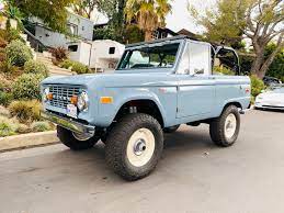 1970 Cool Blue Uncut Modified Class Custom Classic Ford Bronco Restorations By Rocky Roads Llc Ford Bronco Classic Ford Broncos Pretty Cars