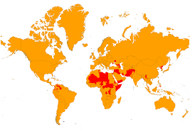 De meeste europese landen staan sinds dinsdag 13 oktober op code oranje en d. Welke Landen Hebben Welke Kleurcode Nederlandwereldwijd Nl Ministerie Van Buitenlandse Zaken