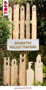 Dekorative Holzlattenzaune Vorgarten Zaun Gartengestaltung Ideen Diy Gartendekoration