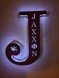 Personalized Name Lamp Personalized Baby Night Light Personalized Name Light Custom Wall Light P Personalized Nursery Decor Baby Night Light Personalized Decor