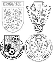 Customize the letters by coloring with markers or pencils. Group D England Croatia Scotland Czech Republic Coloring Page Free Printable Coloring Pages For Kids