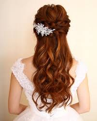 21 Pretty Half Up Half Down Hairstyles Great Options For The Modern Bride Half Up Hair Wedding Hairstyles Half Up Half Down Hair Styles