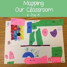 She makes collages on the pages of the skymall magazine. 12 Maps Ideas Map Preschool Teaching Preschool