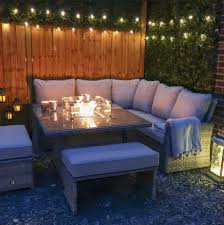 Here at newlands we stock a large selection of outdoor garden furniture. Boston Casual Dining Firepit Set Dark Grey Rathwood