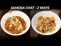 Samosa Chaat Recipe 2 Ways Hot Ragda Samosa Cold Chat Cookingshooking Youtube In 2020 Chaat Recipe Samosa Chaat Samosa