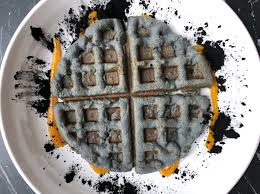 You can prepare the waffle batter as per your recipe, grease the sandwich toaster with some butter, and then add a 6:27pm on apr 14, 2017. Scd Charcoal Waffles With Apricot Jam Kiava S Kitchen