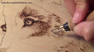 Pyrography Burning Techniques For Wolf Fur Youtube Wood Burning Techniques Wood Burning Stencils Wood Burning Crafts