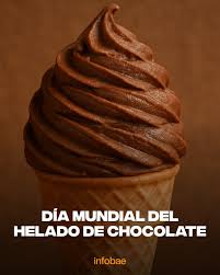 Día Mundial del Helado de Chocolate