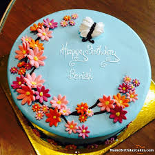 Attractive Birthday Cake For Wife Design Happy Birthday Benish Cakes Cards Wishes Birthday Cake For Wife Cool Birthday Cakes Best Birthday Cake Designs