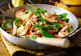 You'll love how flavorful this dinner dish is! Quick Prawn Chilli And Noodle Stir Fry Recipe Healthy Recipe