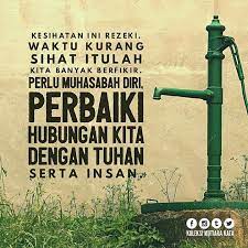 Adapun artikel kata kata motivasi berikut ini yang dibuat untuk membangkitkan semangat agar bisa kembali menata kehidupan. Kesihatan Ini Rezeki Waktu Kurang Sihat Itulah Kita Banyak Berfikir Perlu Muhasabah Diri Perbaiki Hubungan Kita Dengan Tuhan Sert Faith Playbill Novelty Sign