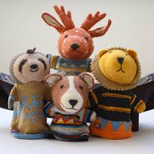 Tololi is namibia's largest online store. Hand Knitted Hand Puppets In Organic Cotton 2 Chunkichilli