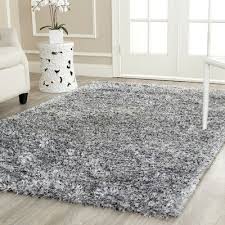 Black And Silver Area Rug Wade Logan Kenneth Hand Tufted Gray Black Area Rug Rug Size Silver Shag Rug Polyester Rugs Shag Rug